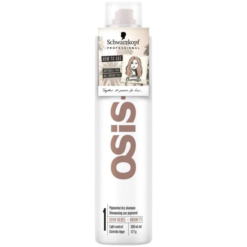 Schwarzkopf OSIS+ Dry Shampoo Boho Rebel 300ml Brunette Hudson Hair | Award Winning Hair Salon Brisbane 