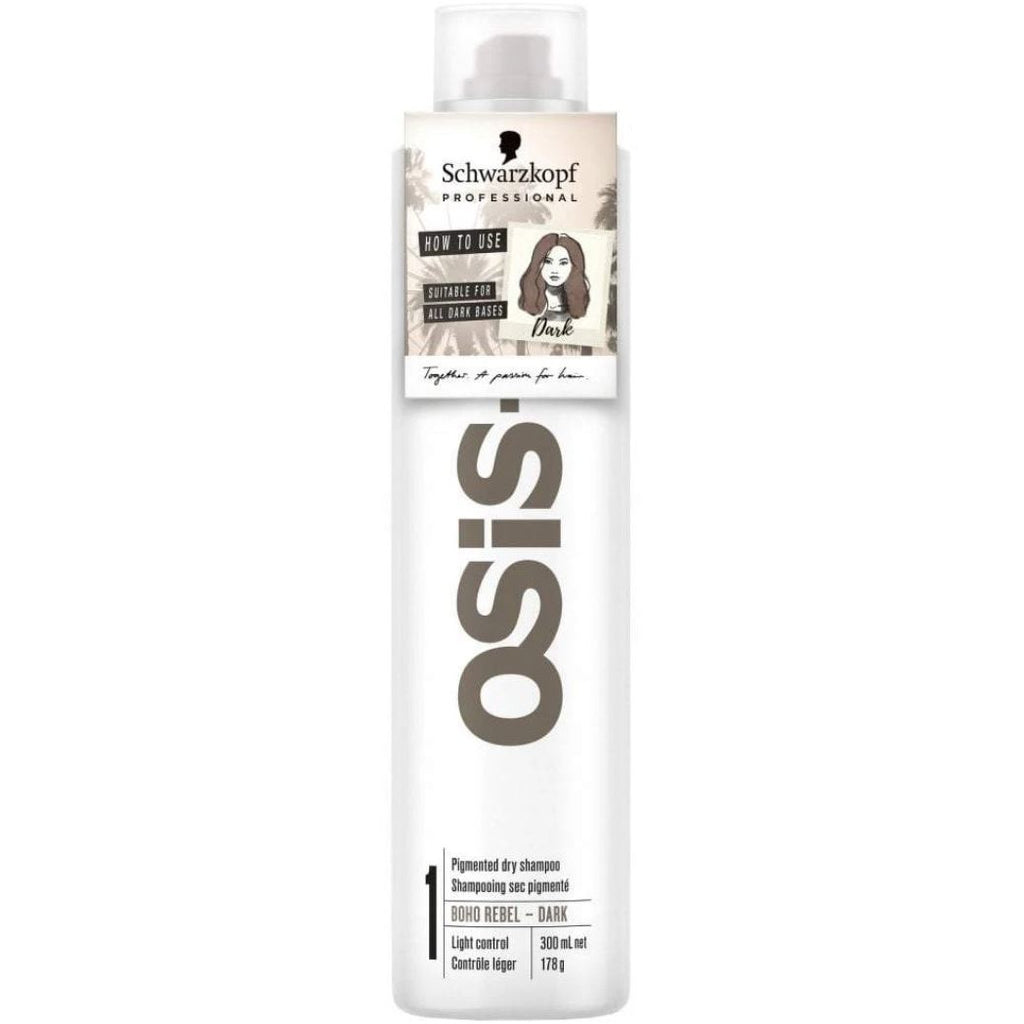 Schwarzkopf OSIS+ Dry Shampoo Boho Rebel 300ml Dark Hudson Hair | Award Winning Hair Salon Brisbane 