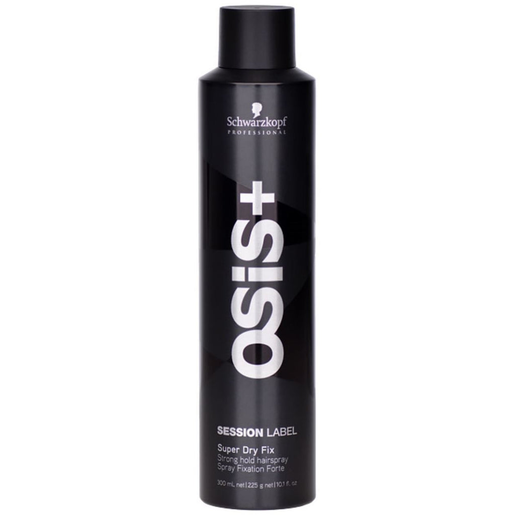 Schwarzkopf OSIS+ Session Label Super Dry Flex Flexible Hold Hairspray –  Hudson Hair